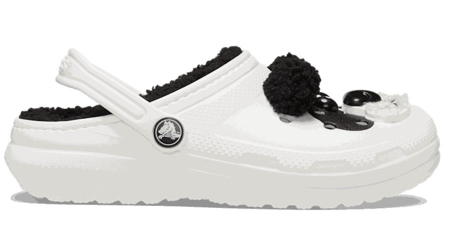 Toddler Classic Lined I AM Panda Bear Sabots Enfants Chalk/Black 19 - Crocs - Modalova