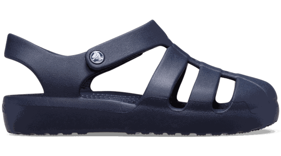 Crocs Classic Fisherman Sandales Enfants Navy 28 - Crocs FR Feed New - Modalova
