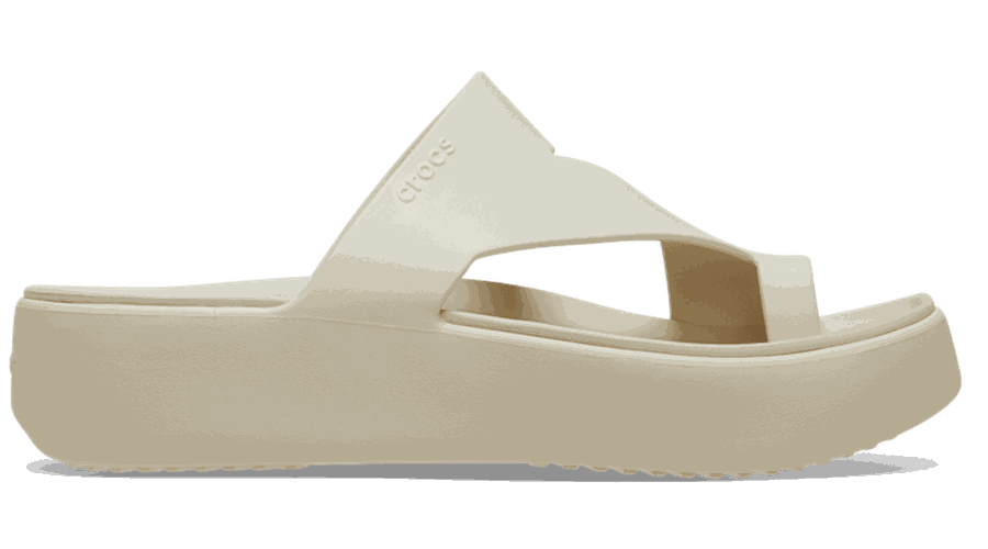 Getaway Platform Toe Loop Sandales s Sandstone 36 - Crocs - Modalova