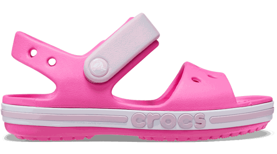 Crocs Bayaband Sandales Enfants Electric Pink 28 - Crocs FR Feed New - Modalova