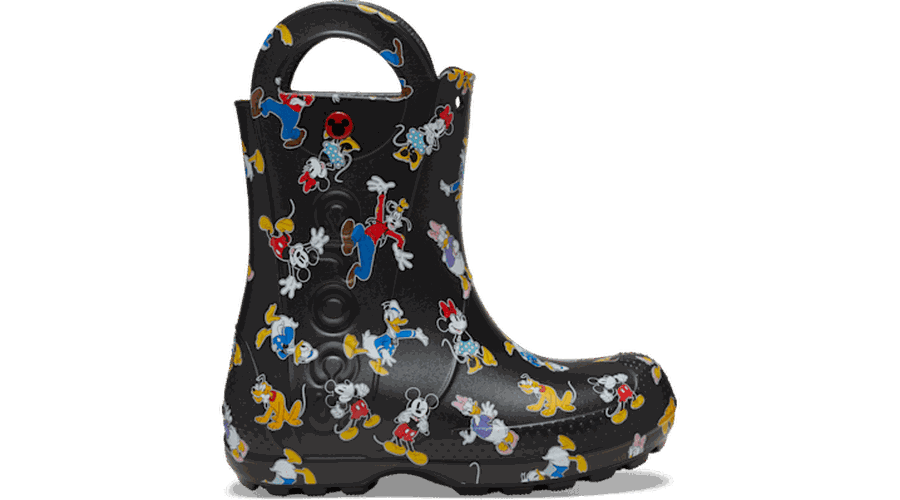 Crocs Toddlers Mickey Mouse and Friends Handle It Rain Boot Bottes Enfants Multi 22 - Crocs FR Feed New - Modalova