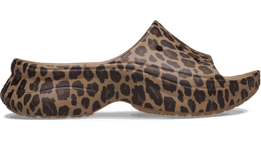 Bae Animal Slides s Sepia / Leopard 36 - Crocs - Modalova