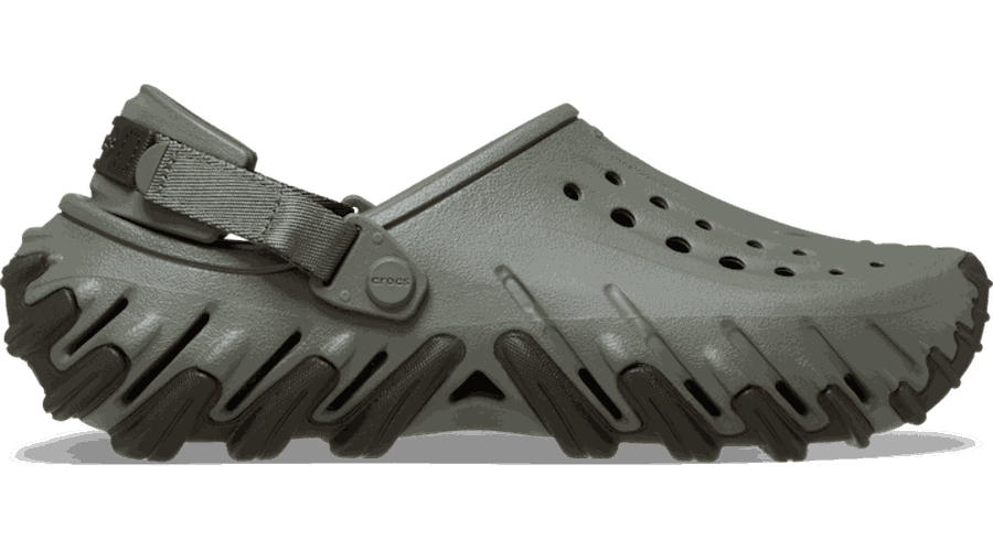 Crocs Echo Gum RO Sabots Unisex Galactic Grey 36 - Crocs FR Feed New - Modalova