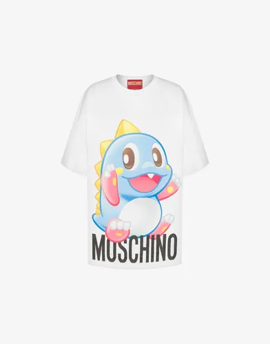 T-shirt Oversize Bubble Booble - Moschino - Modalova