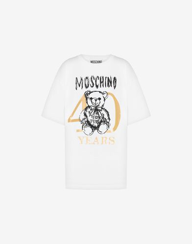 T-shirt En Jersey 40 Years Teddy Bear - Moschino - Modalova