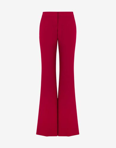 Pantalon Patte D’éph En Crêpe - Moschino - Modalova