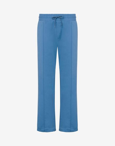 Pantalon En Gabardine Stretch Outline - Moschino - Modalova