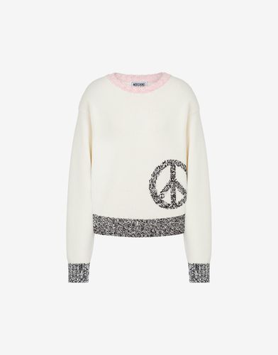 Pull En Coton Et Nylon Urban - Moschino Jeans - Modalova