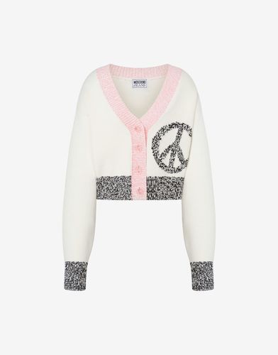 Cardigan En Coton Et Nylon Urban - Moschino Jeans - Modalova