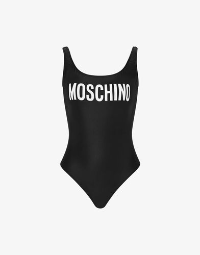 Maillot De Bain Une Pièce Avec Logo - Moschino - Modalova