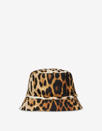 Bob En Nylon Leopard Print - Moschino - Modalova