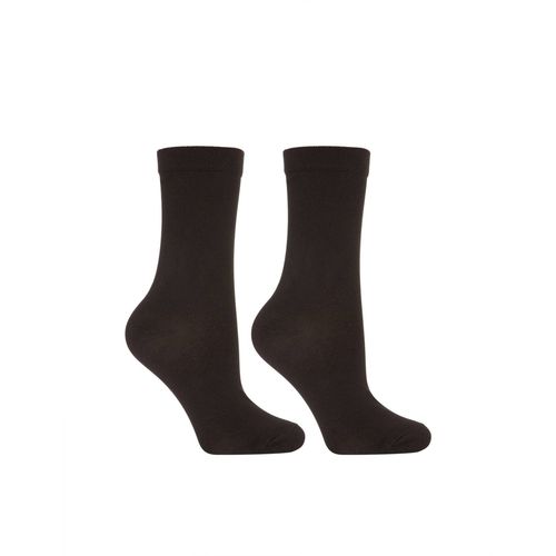 Lot de 2 paires de chaussettes en coton BIO - MONOPRIX FEMME - Modalova