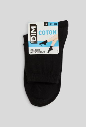 Lot de 2 paires de socquettes en coton - DIM - Modalova