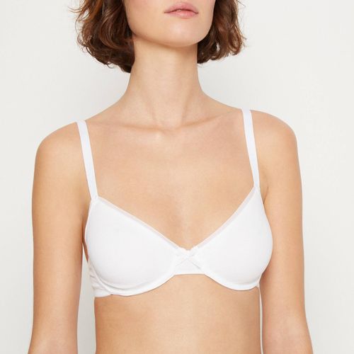Soutien-gorge corbeille balconnet contenant du coton BIO GOTS - MONOPRIX - Modalova