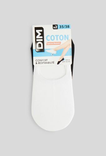 Lot de 2 paires de protège pied en coton - DIM - Modalova