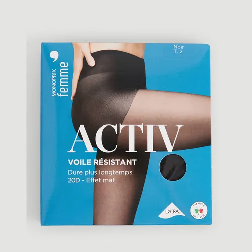 Collant voile mat résistant ACTIV - MONOPRIX FEMME - Modalova