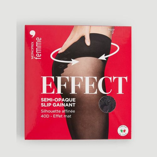 Collant mat slip gainant EFFECT - MONOPRIX FEMME - Modalova