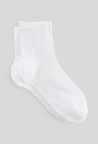 Paire de socquettes fantaisie en fil d'écosse - MONOPRIX FEMME - Modalova