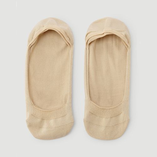 Lot de 2 paires de protège-pied en fil d'écosse spécial ballerines - MONOPRIX FEMME - Modalova