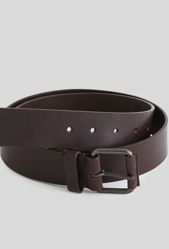 Ceinture unie , Cuir Responsable - MONOPRIX HOMME - Modalova