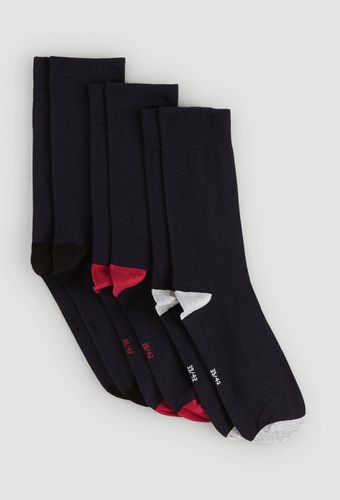 Lot de 3 paires de chaussettes talon pointe en coton, certifié OEKO-TEX - MONOPRIX - Modalova