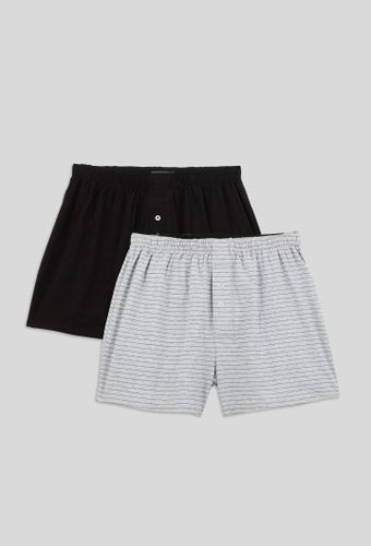 Lot de 2 caleçons à imprimé - MONOPRIX HOMME - Modalova