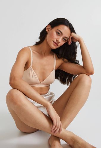 Soutien-gorge triangle sans armatures invisible ALEXIA en microfibre - MONOPRIX - Modalova