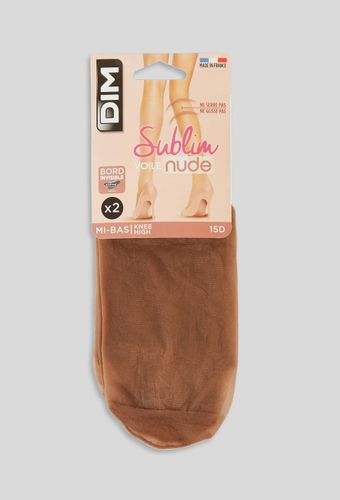 Lot de 2 mi bas voile SUBLIM effet nude , certifié OEKO-TEX - DIM - Modalova