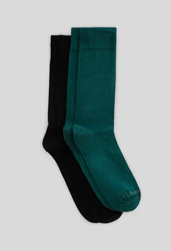 Lot de 2 paires de chaussettes en coton Bleuforêt - BLEU FORET - Modalova