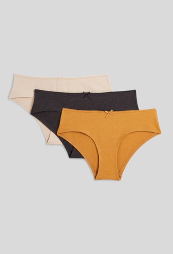 Lot de 3 shorties ALIX en coton BIO GOTS - MONOPRIX - Modalova