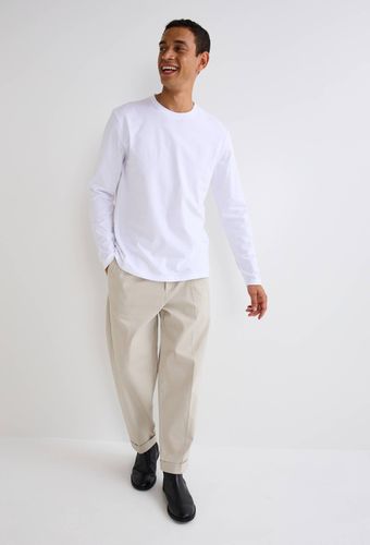 T-shirt col rond manches longues en coton BIO GOTS - MONOPRIX - Modalova