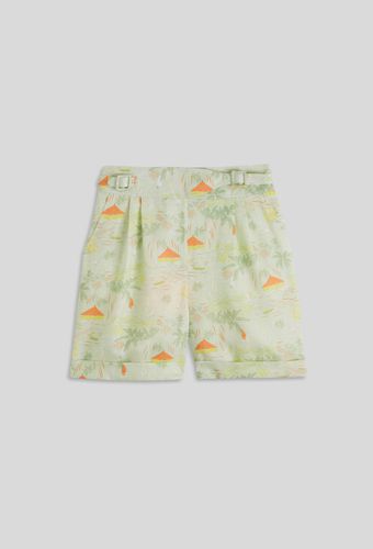 Short ceinturé imprimé - MONOPRIX FEMME - Modalova