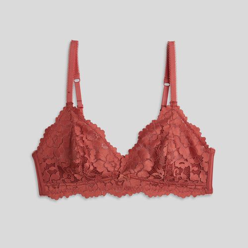 Soutien-gorge triangle CAMILLE en dentelle - MONOPRIX - Modalova