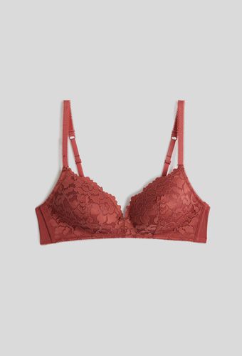 Soutien-gorge triangle paddé CAMILLE en dentelle - MONOPRIX - Modalova