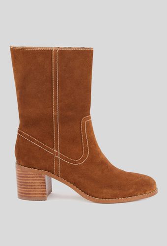 Bottines à talon, Cuir responsable - MONOPRIX PREMIUM - Modalova