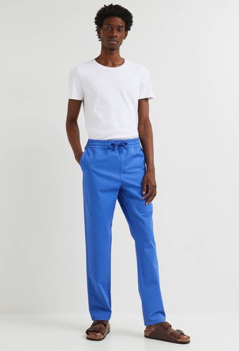 Pantalon chino élastiqué en coton BIO - MONOPRIX HOMME - Modalova