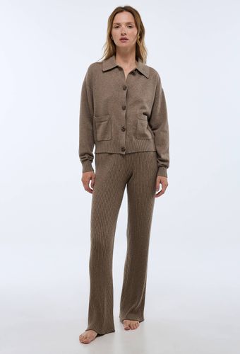 Pantalon en maille en coton cachemire - MONOPRIX - Modalova