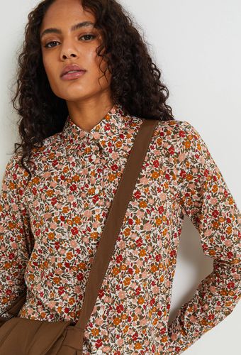 Chemise imprimée en coton BIO, certifié GOTS - MONOPRIX FEMME - Modalova