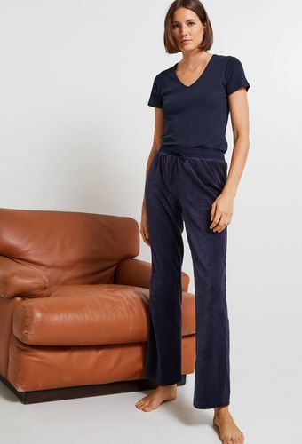 Pantalon droit en velours - MONOPRIX - Modalova