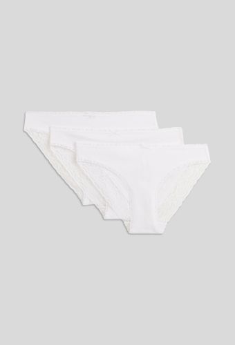 Lot de 3 culottes EVA en coton BIO - MONOPRIX - Modalova