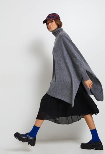 Poncho contenant de la laine et du cachemire - MONOPRIX - Modalova