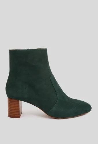 Bottines à talon en cuir - MONOPRIX PREMIUM - Modalova