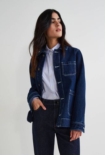 Veste courte en denim - MONOPRIX - Modalova