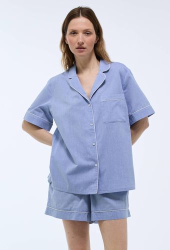 Pyjashort manches courtes uni en coton BIO GOTS - MONOPRIX - Modalova