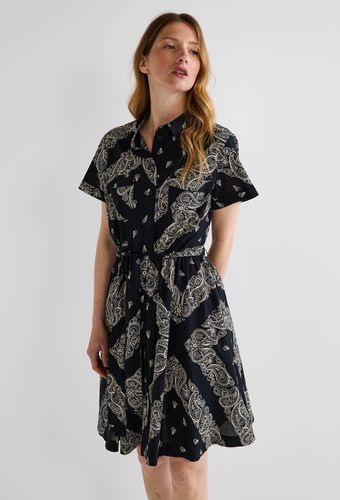 Robe courte imprimée en coton - MONOPRIX - Modalova