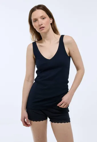 Débardeur col V uni en coton BIO GOTS - MONOPRIX - Modalova