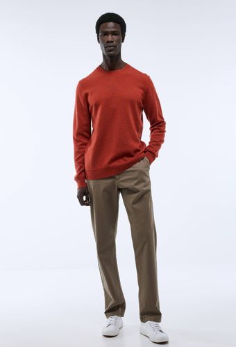 Pantalon chino straight en coton BIO GOTS - MONOPRIX - Modalova