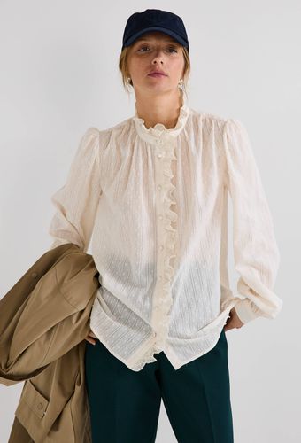 Blouse manches longues unie - MONOPRIX - Modalova