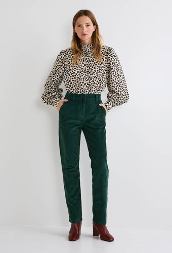 Pantalon en velours droit en coton BIO - MONOPRIX - Modalova