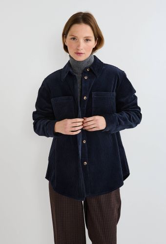Chemise manches longues en velours en coton BIO GOTS - MONOPRIX - Modalova
